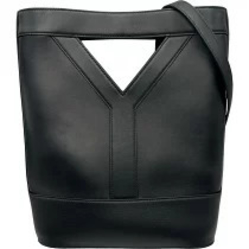 Saint Laurent Y Bucket Crossbody Bag Black Calfskin Shoulder